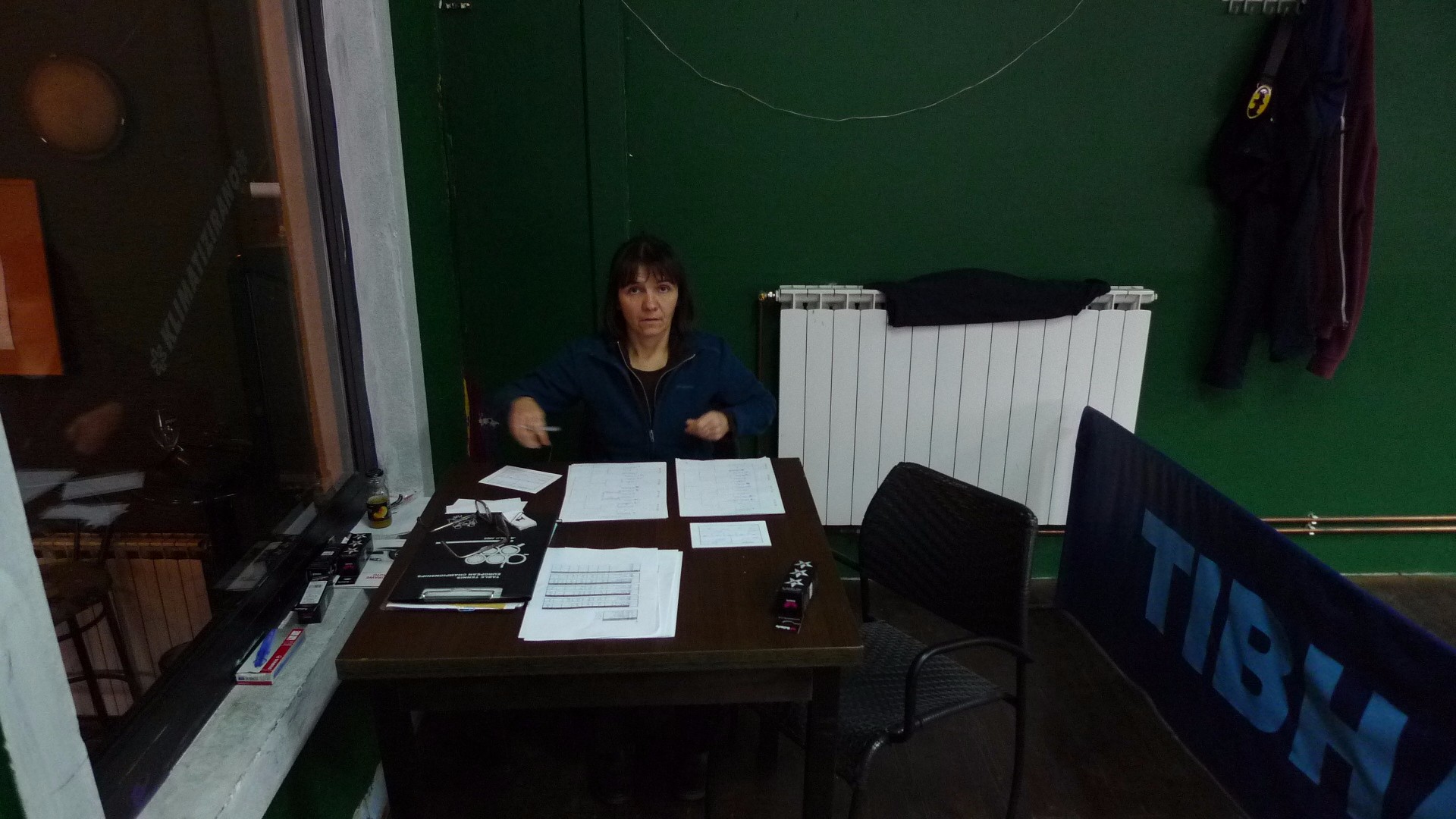 Voditeljica turnira